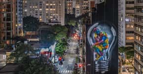 Kobra lança novo mural em São Paulo; saiba onde fica