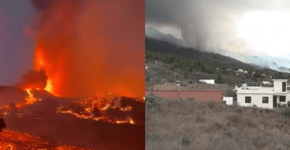 VÍDEOS: Lava de vulcão nas Ilhas Canárias causa explosão de casas