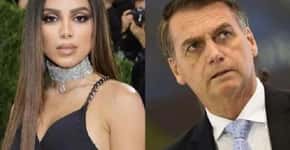 Anitta ironiza Bolsonaro por post sobre BBB e ele entra na provocação