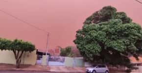 Nova tempestade de areia assola o interior de São Paulo