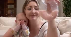 Mulher viraliza com leite materno rosa; entenda o fenômeno