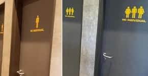 McDonald’s recua e muda placa ‘multigênero’ de banheiro em Bauru
