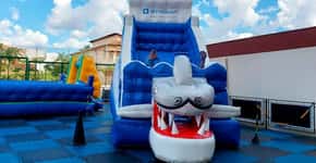 Resort em Olímpia inaugura mega arena de infláveis