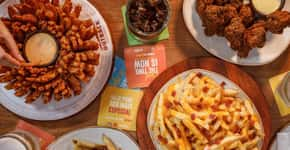 Outback oferece menu com comida e bebida à vontade para comemorações de fim de ano