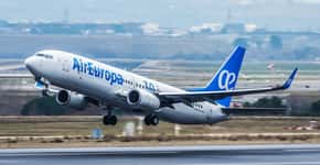 Air Europa tem passagens aéreas a partir de R$ 2.956