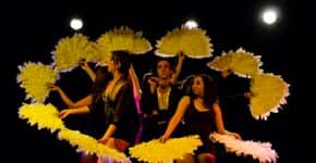 Espetáculo “Cabaret do Fim do Mundo” estreia em curta temporada no Teatro Timochenco Wehbi