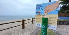 Projeto de reciclagem espalha cinzeiros em praias do litoral paulista