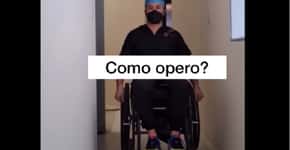 Cirurgião paraplégico mostra como opera pacientes e vídeo viraliza