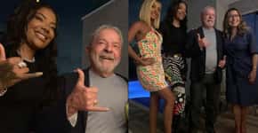 Ludmilla se encontra com Lula e convida ex-presidente para ir em seu show