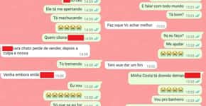 Adolescente assediada por chefe pediu ajuda pelo WhatsApp