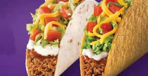 Taco Bell vai distribuir tacos de graça em nova ação