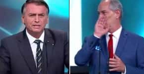Ciro explica qual motivo do cochicho com Bolsonaro no debate do SBT
