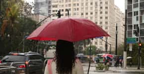 Existe risco de chuva em todo o Brasil?