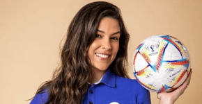Renata Silveira estreia na Copa do Mundo dividida entre elogios e ataques machistas