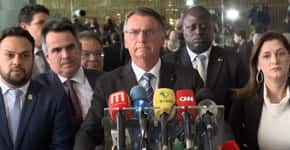‘Vão sentir saudade da gente’, diz Bolsonaro antes de discurso