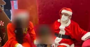 Papai Noel que negou abraço para criança autista é demitido
