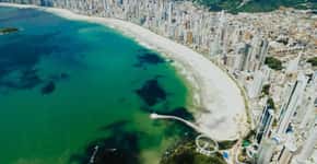 Praia alargada de Balneário Camboriú está 100% imprópria para banho