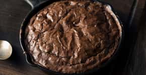 Aprenda a fazer o melhor brownie de frigideira em poucos minutos