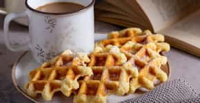 Waffle de tapioca low carb vai se tornar sua receita preferida de café da manhã