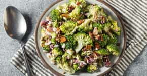 Salada de Brócolis: uma opção nutritiva para seu almoço
