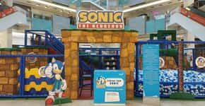 Sonic Adventure Park é atração no Mooca Plaza Shopping