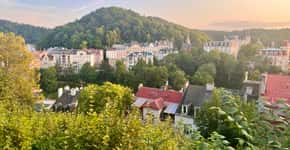 Explore Karlovy Vary, região de castelos da República Tcheca