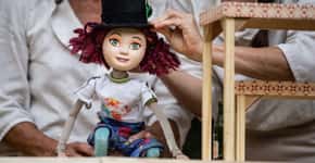 Espetáculo teatral com bonecos para a primeira infância é atração no Sesc São Caetano
