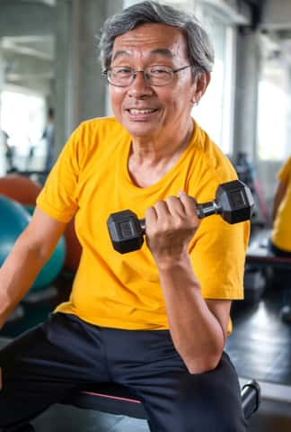 Musculação melhora a depressão em idosos