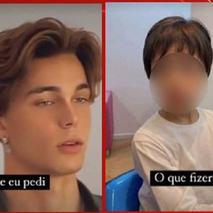 Mãe se revolta com corte nada a ver que cabelereiro fez em seu filho e vídeo viraliza na web