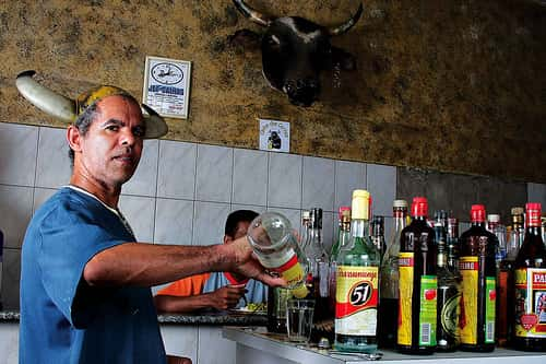 Bar dos Cornos na Vila Madalena