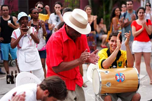 Roda de samba do Kolombolo