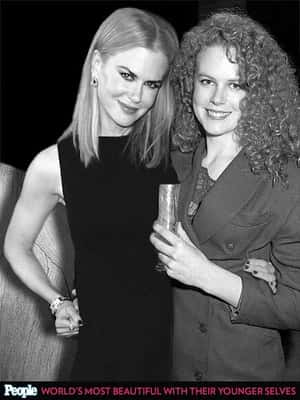 Nicole Kidman en 2013 e 1988