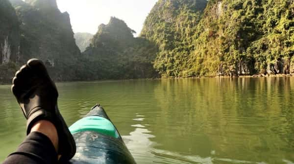 Amaralina Rodrigues tirou esta foto em Halong Bay, Vietnã