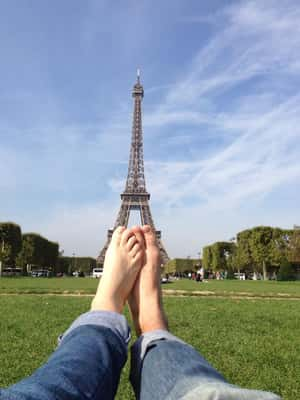 Eduardo Austregesilo registrou a Torre Eiffel