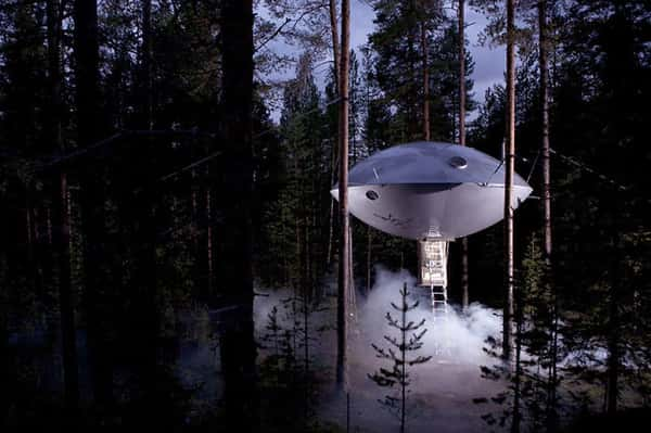 Suécia (Foto: Divulgação Tree Hotel)