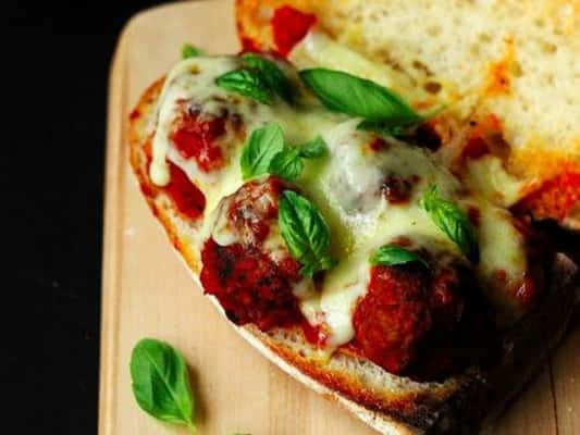 Meatball sandwich