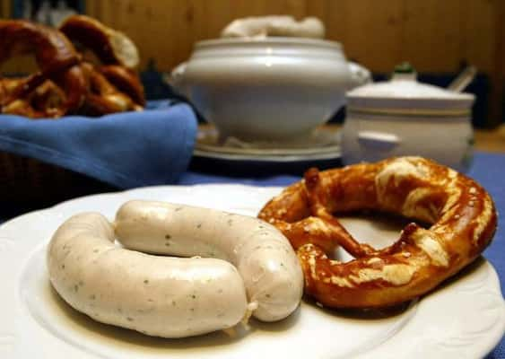 Weisswurst (imagem meramente ilustrativa)