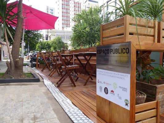 Reprodução/ Facebook BH Parklets