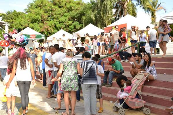 Feira gastronômica 'Gourmet SP' agita a Praça Elis Regina. Foto: Divulgação