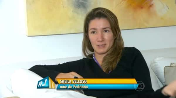 Sheila dá entrevista sobre o abaixo-assinado à TV Globo