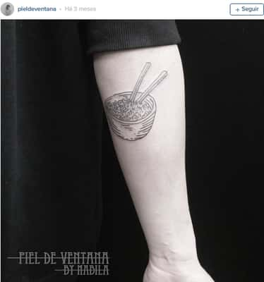 Tattoos para os amantes de gastronomia