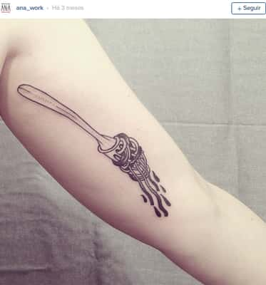 Tattoos para os amantes de gastronomiaTattoos para os amantes de gastronomia