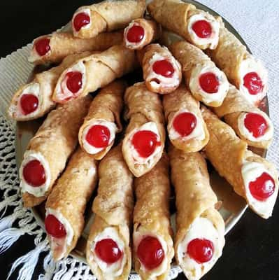 Cannoli do Calimano. Foto: Divulgação