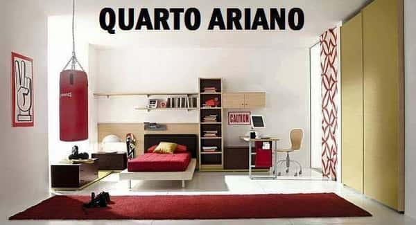 Um quarto organizado