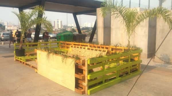 Novo parklet de Cuiabá - Foto: Divulgação