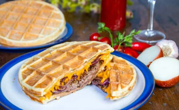 Burger de Waffle