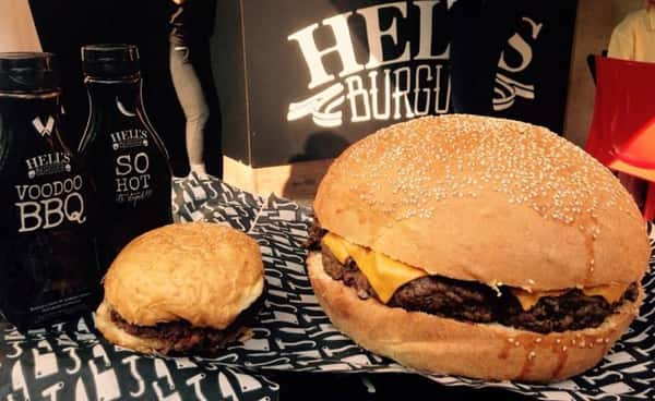 Prato do Hell Burguer 