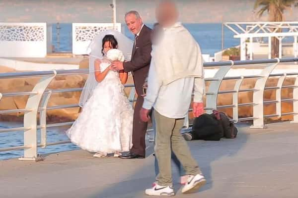 Experimento testa reação de público ao ver casamento de homem de 50 anos com criança de 12 