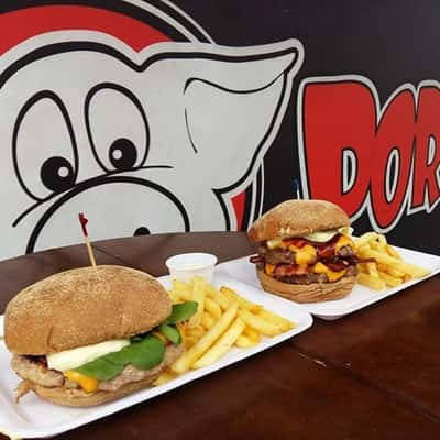 Opções de lanche do Porko Loko. Foto: Divulgação