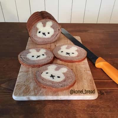 A padeira da página Konel Bread faz mágica com os pães